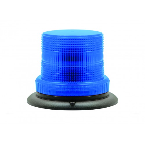 Compact ~Blue Warning Beacon - Three-Bolt Mount